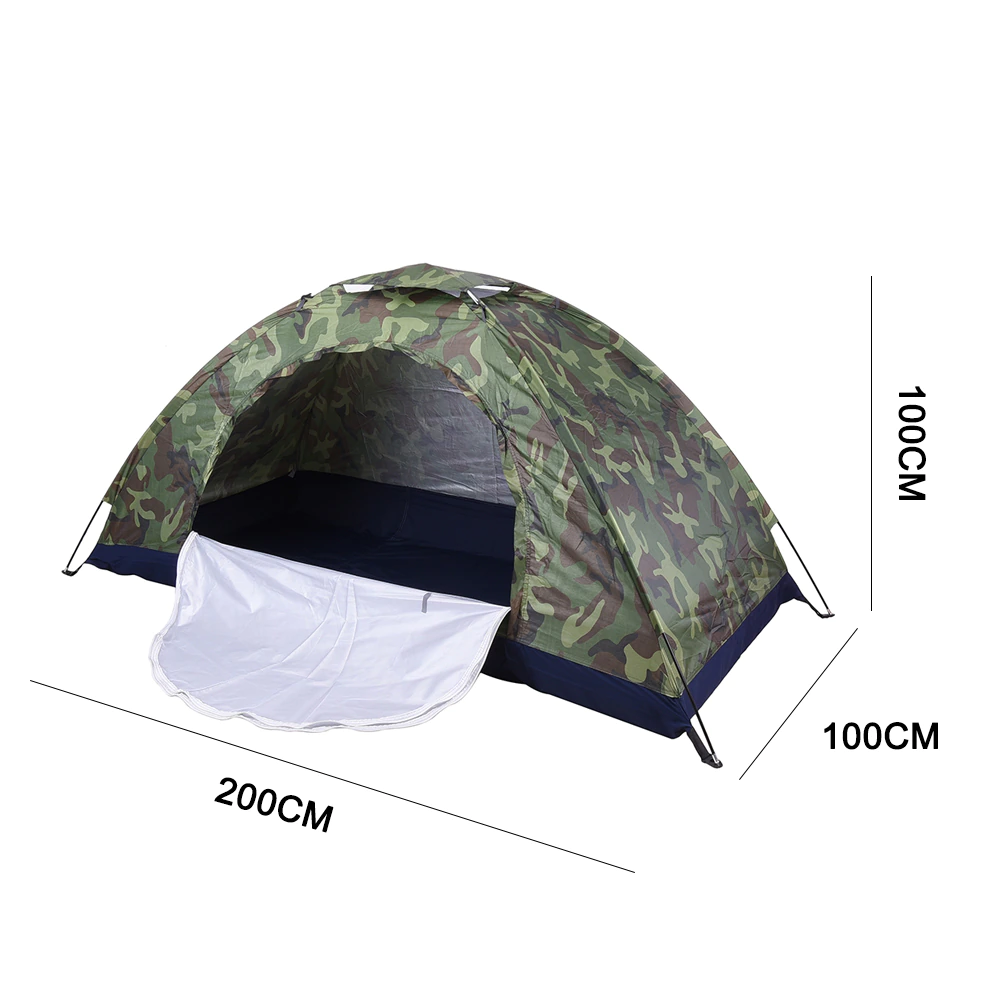 Cheap Goat Tents Oxford Cloth 210D Tent Outdoor Awnings Tarp Waterproof Camping Tents Accessories Single Layer Canopy Tent 200 X100 X100cm   